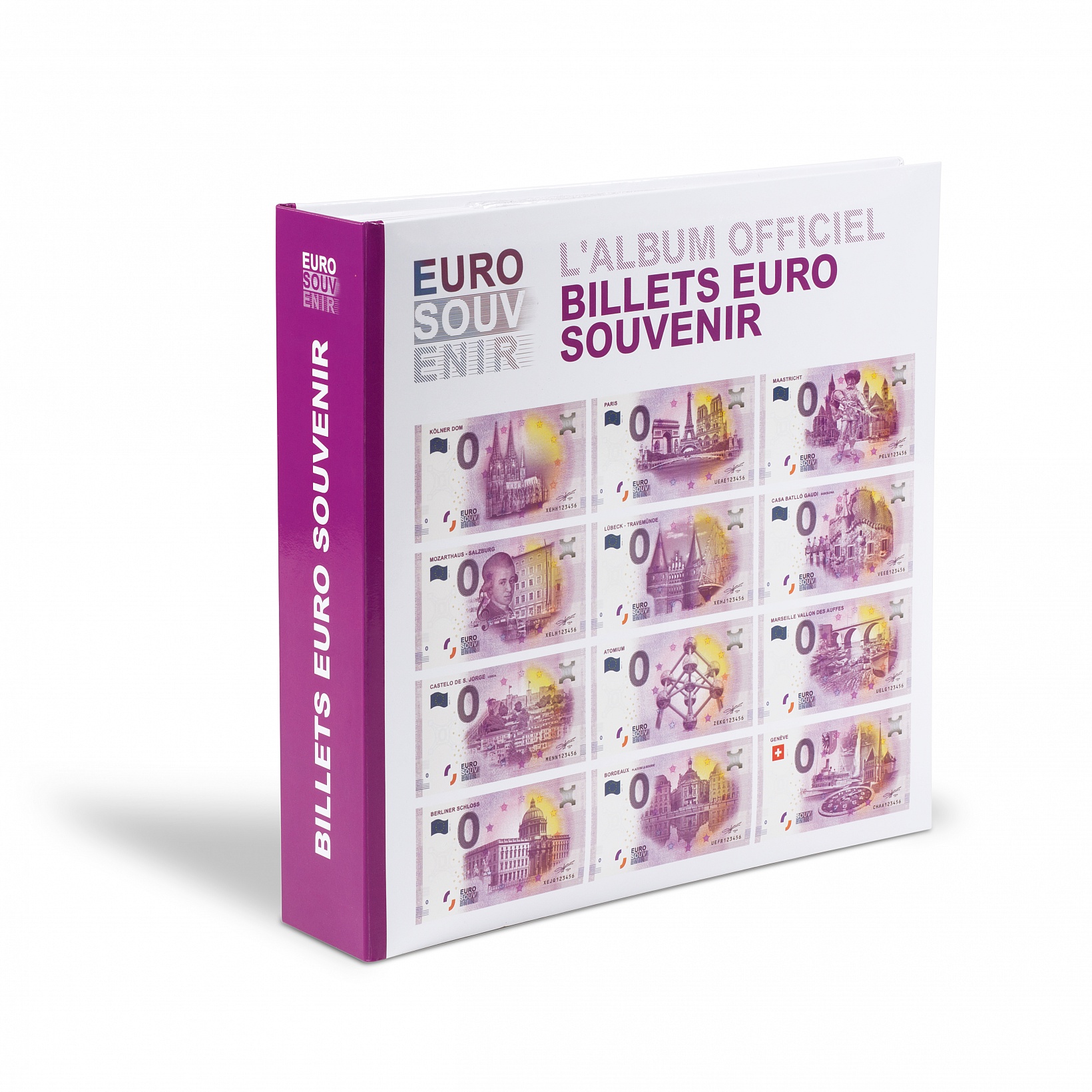 Álbum de notas para 200 EURO SOUVENIR